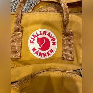 Fjallraven Kanken Mini Bag Mustard Yellow!